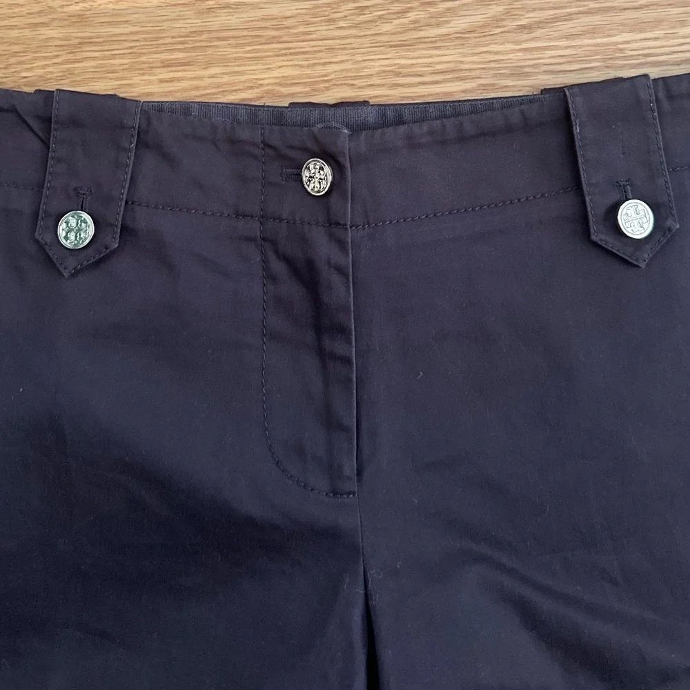 Tory Burch Brown Kinny Bermuda Shorts (6)
